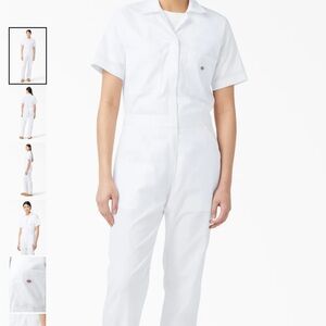 Dickies White Workwear Coverall